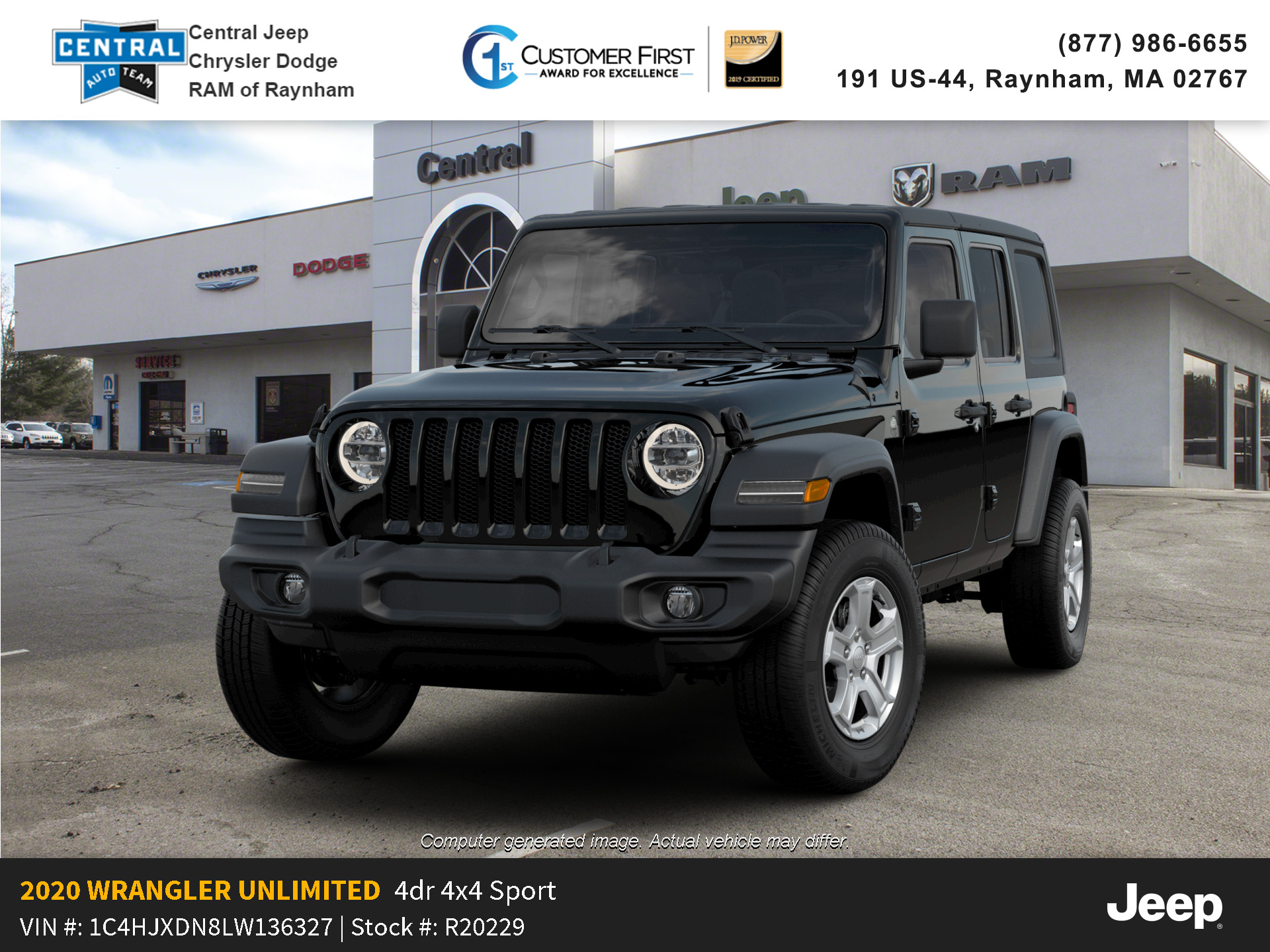 New 2020 JEEP Wrangler Sport