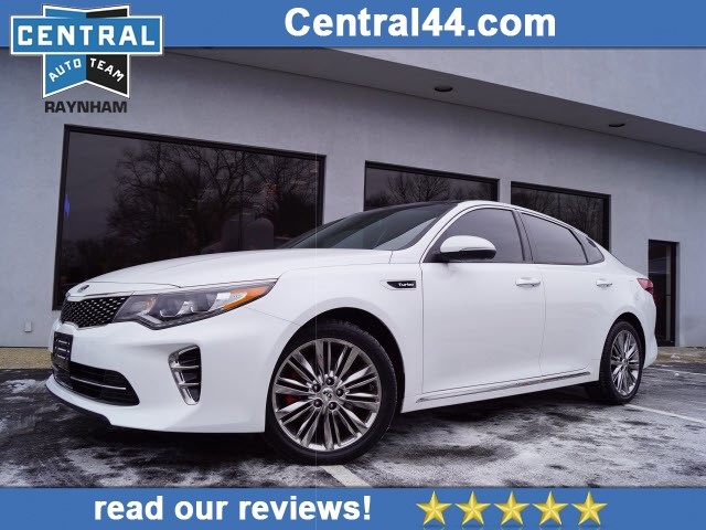 Pre Owned 2017 Kia Optima Sxl Turbo 4dr Sedan In Raynham Pre Owned 2017 Kia Optima Sxl Turbo